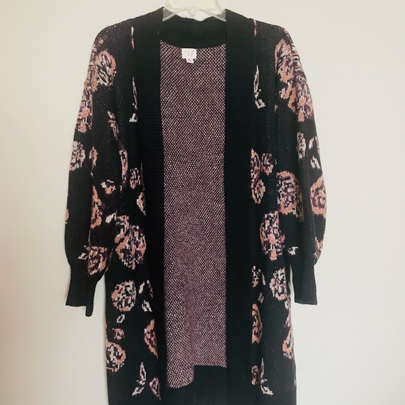 Pixelated Floral Sweater | Poshmark